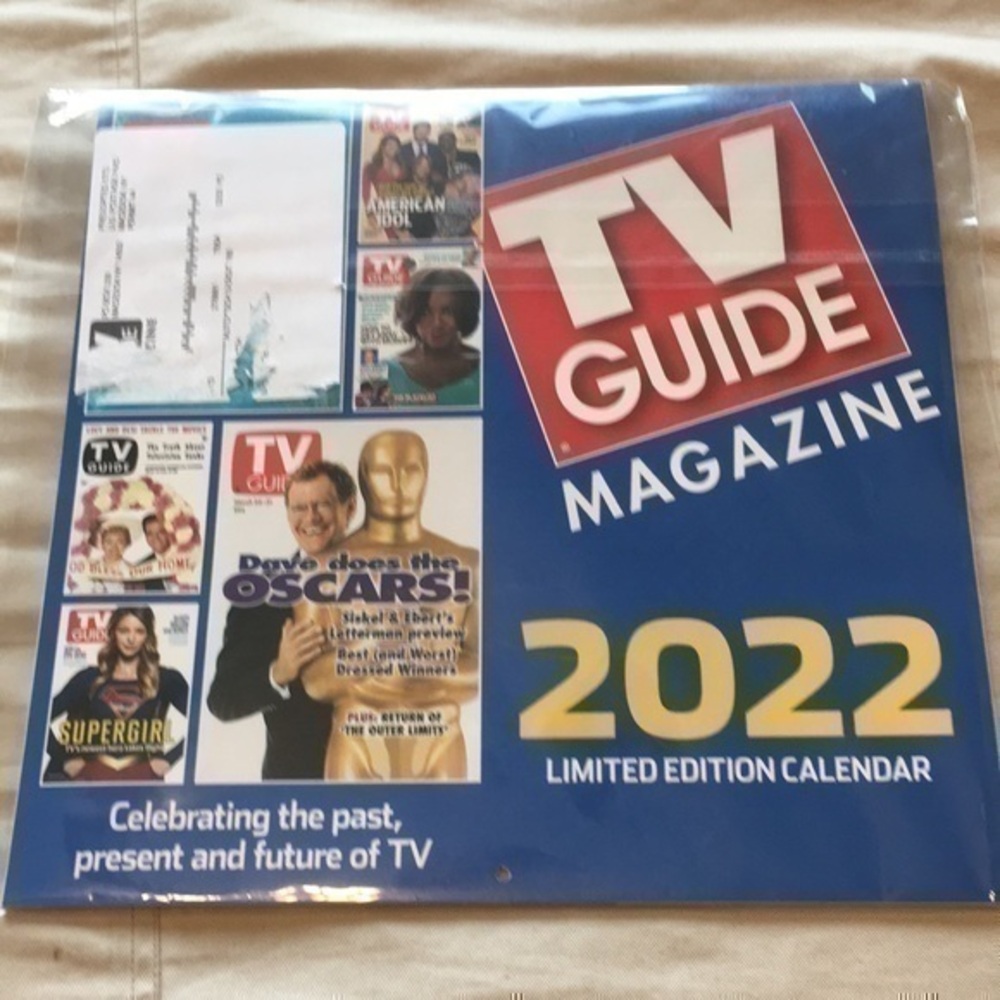 2022 TV Guide magazine calendar